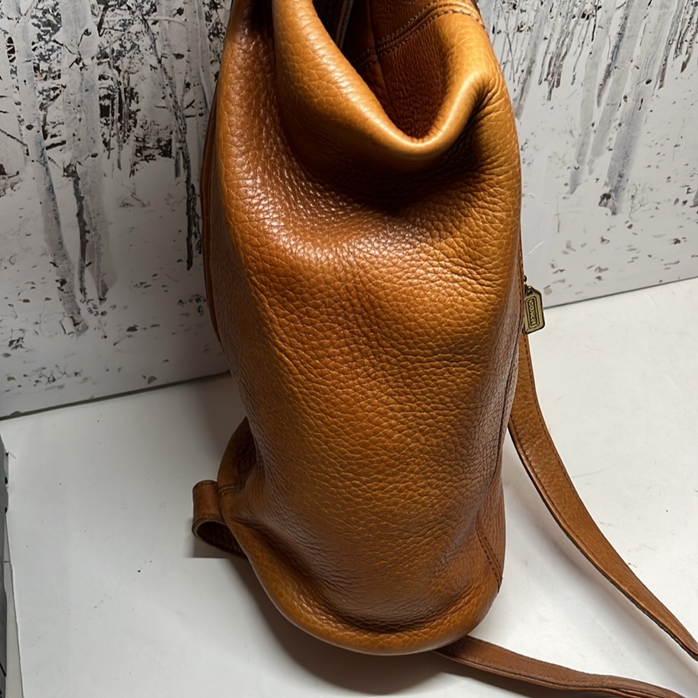 COACH Sonoma FlatPack Vintage Backpack Crossbody in Nubuc Leather K5M - 4917 - Picture 4 of 12